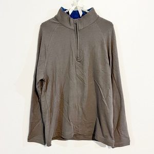 Men’s English Laundry Quarter Zip Pullover NWT